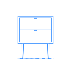 Furniture Nightstands Luna 1 Nightstand Engraving Svg Design, Free Vectors File